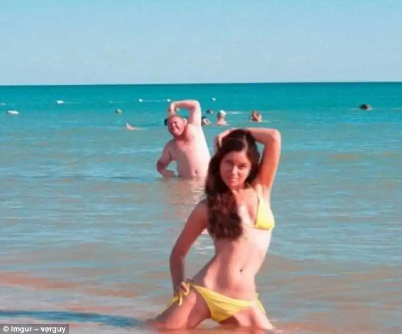 photobomb al mare