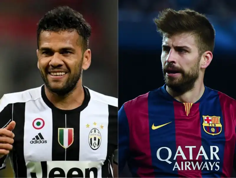 PIQUE' DANI ALVES