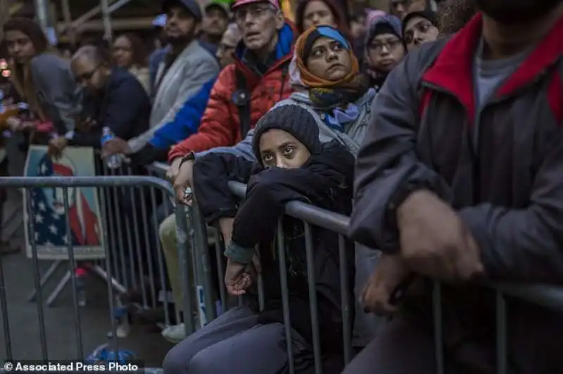 proteste dei musulmani antitrump  2