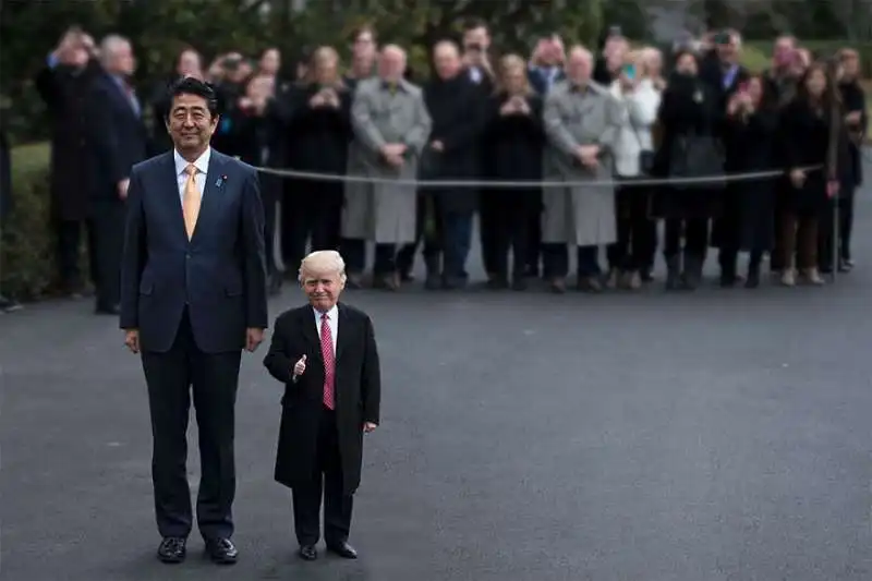 trump e shinzo abe