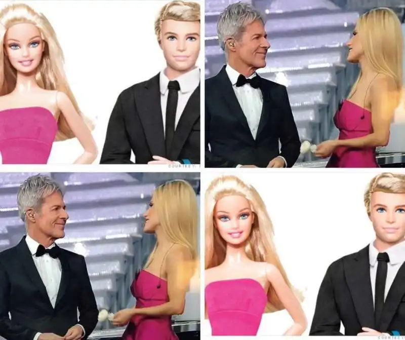 BAGLIONI HUNZIKER COME KEN E BARBIE