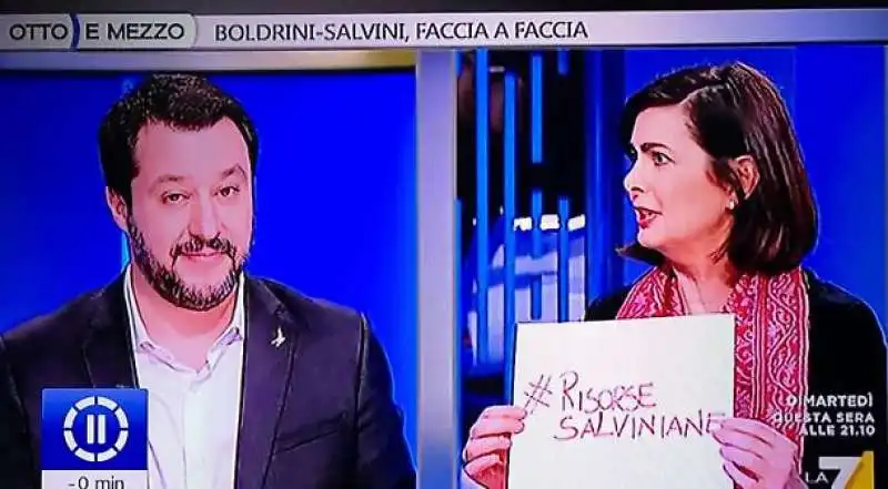 BOLDRINI SALVINI CARTELLO