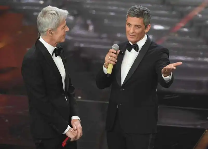 claudio baglioni e fiorello    