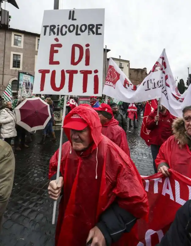 corteo antifascista a roma 10