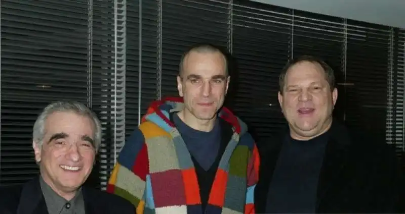 daniel day lewis, harvey weinstein martin scorsese