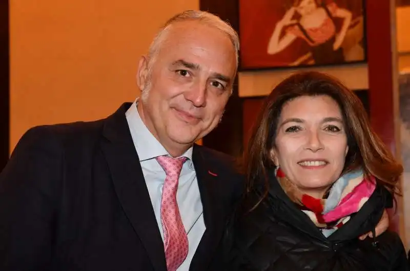 fabrizio gandini con la moglie elisa anzaldo