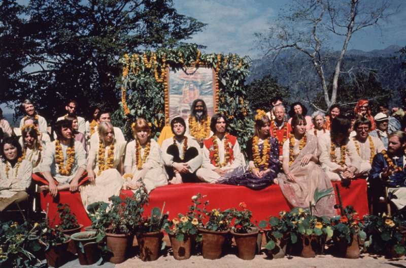 i beatles in india