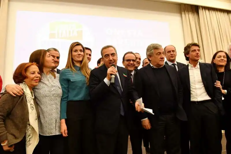 i candidati di forza italia con antonio tajani