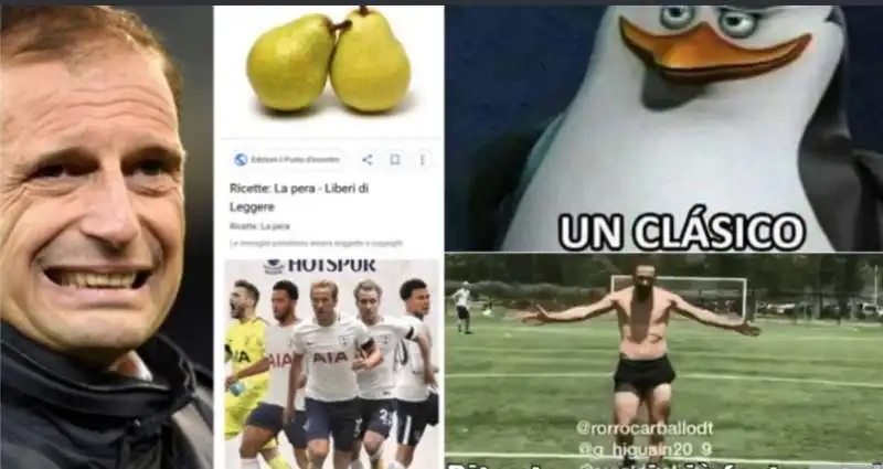 I MEME E I TWEET DOPO JUVENTUS TOTTENHAM