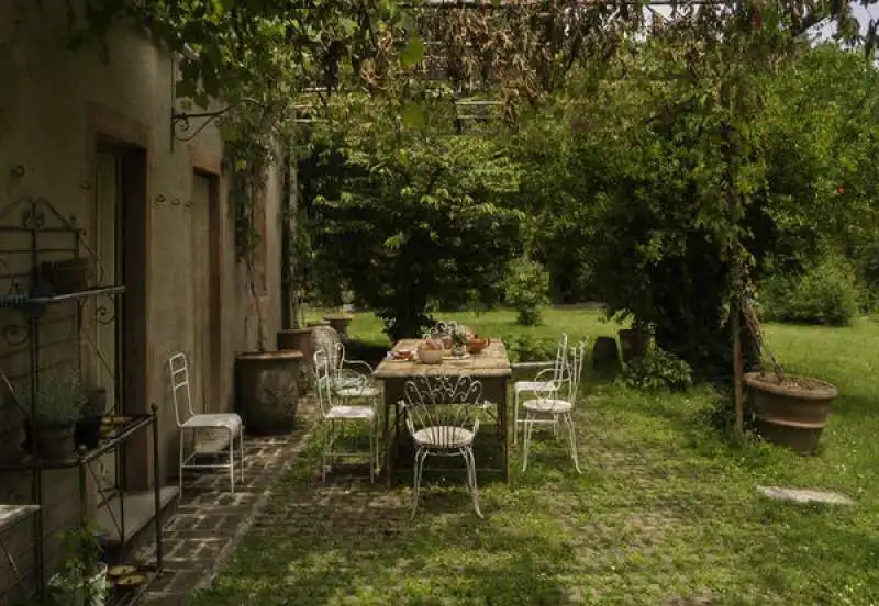 il giardino della villa