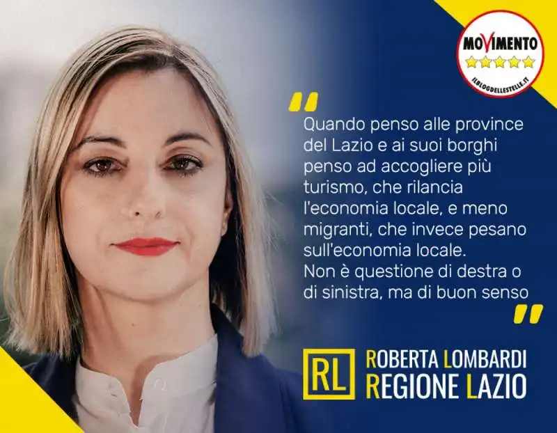 IL MANIFESTO ELETTORALE DI ROBERTA LOMBARDI