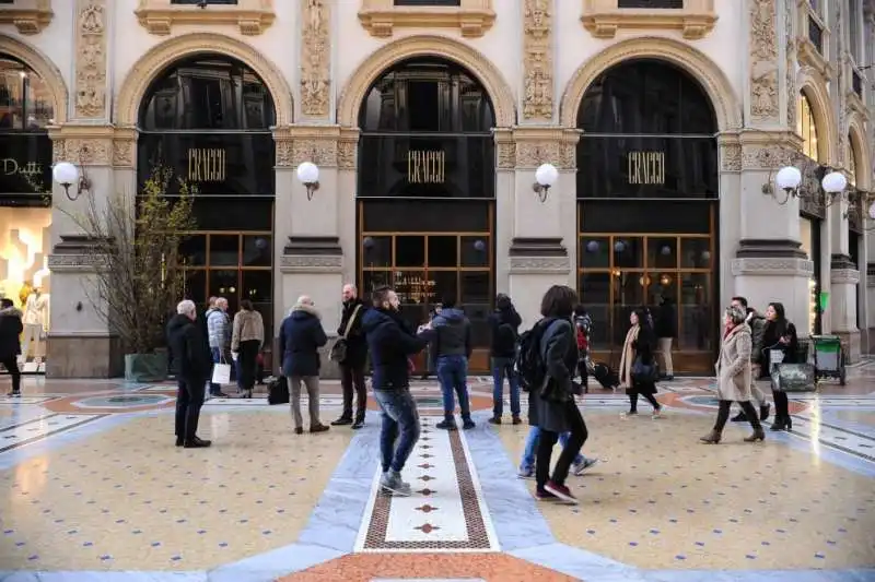 il ristorante di carlo cracco in galleria a milano           