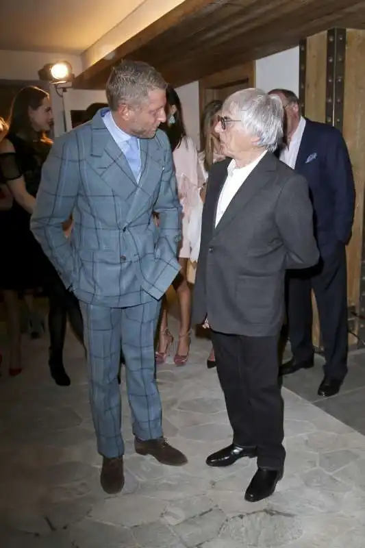 lapo elkann e bernie ecclestone