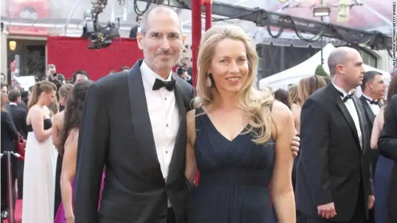 LAURENE  POWELL  STEVE JOBS