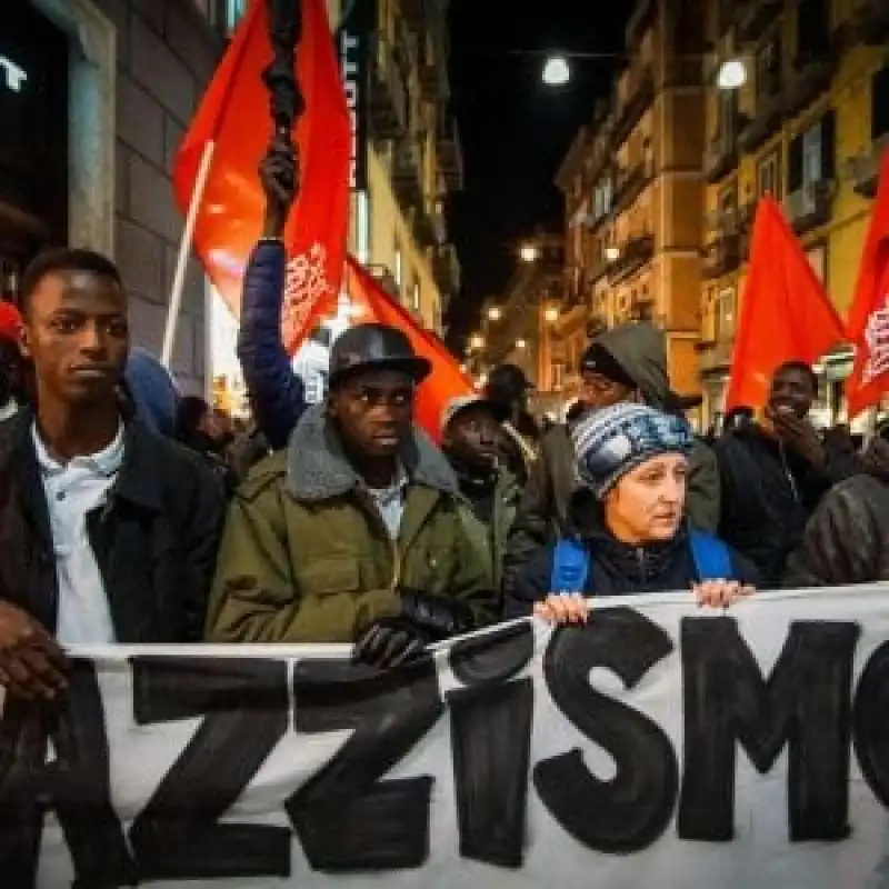 macerata corteo antirazzismo