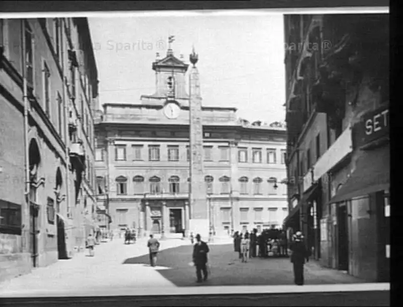 montecitorio roma sparita