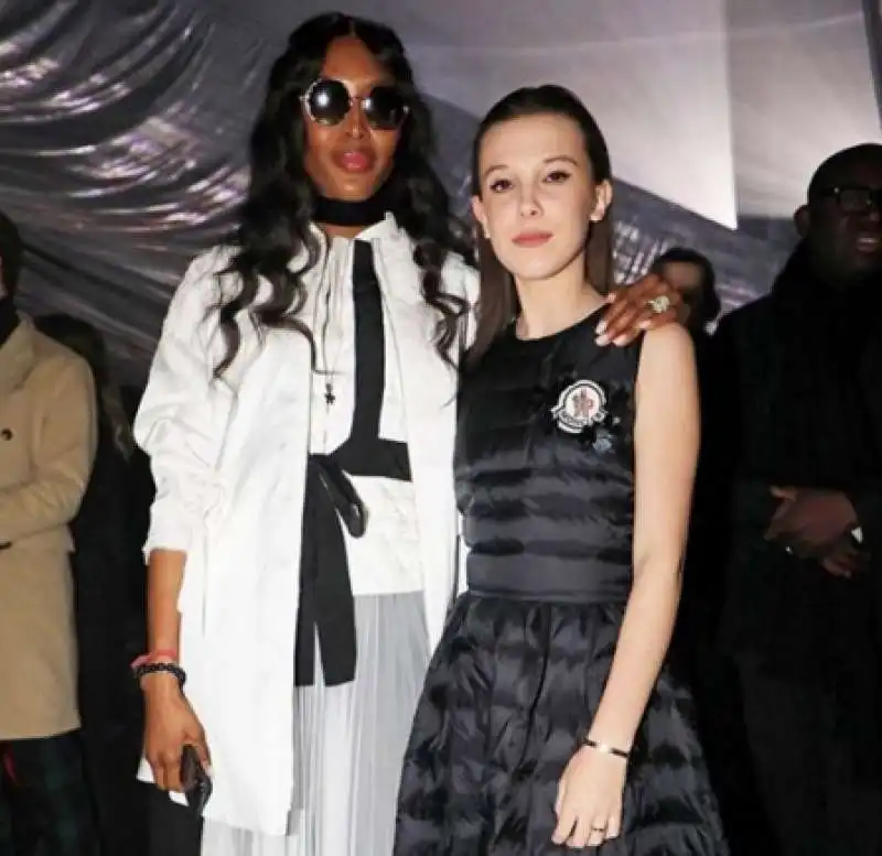 naomi campbell millie bobbie brown