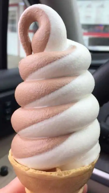 questo gelato sembra finto