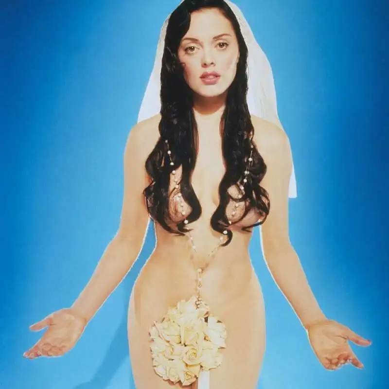 rose mcgowan by david lachapelle