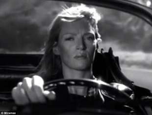 uma thurman nella scena dell incidente