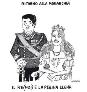 vignette di giannelli su maria elena boschi 2