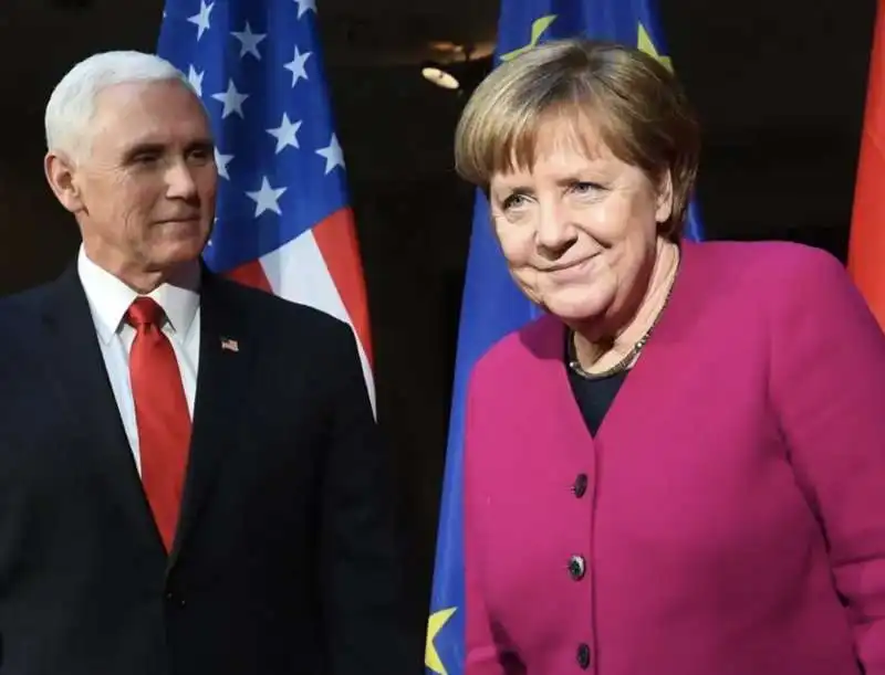 angela merkel mike pence 4