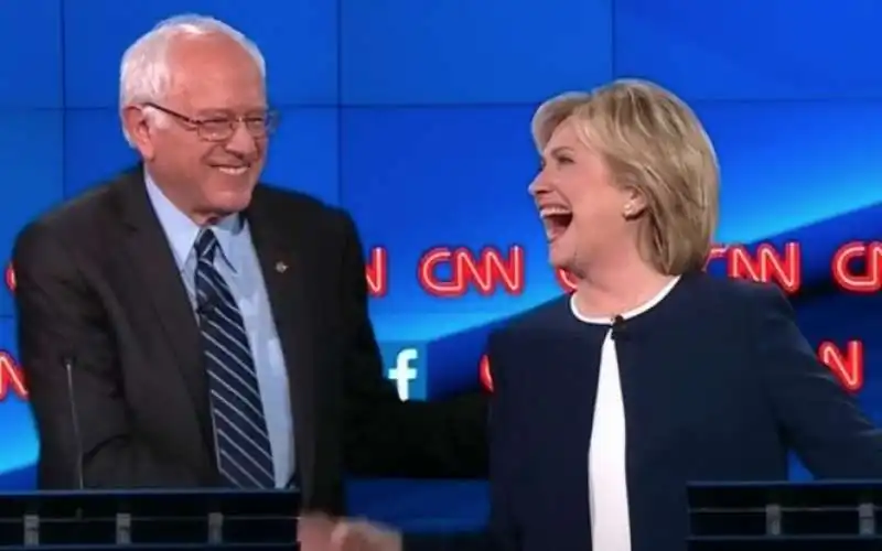 bernie sanders e hillary clinton 8