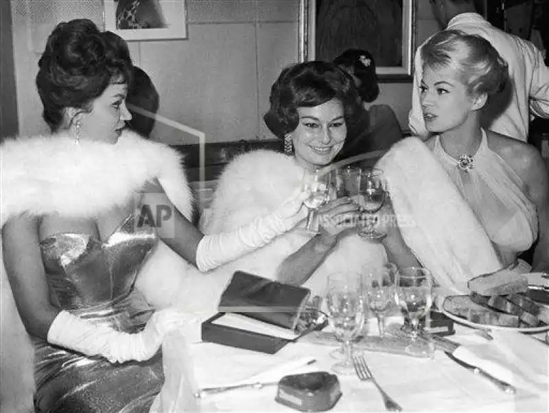 chelo alonso, caprice chantal and anita ekberg