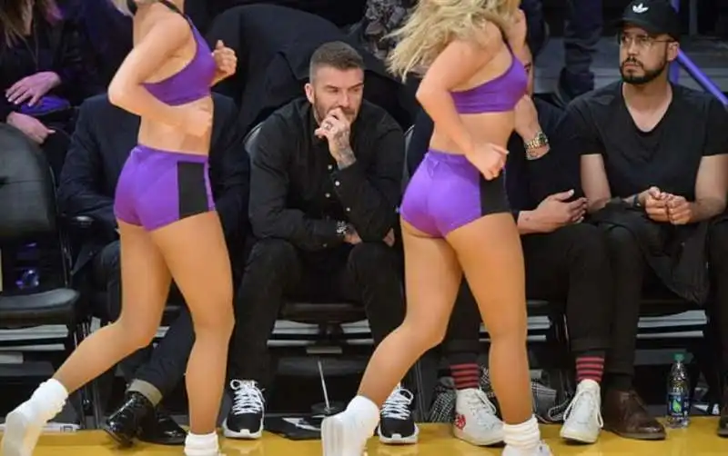 david beckham e le cheerleader 9