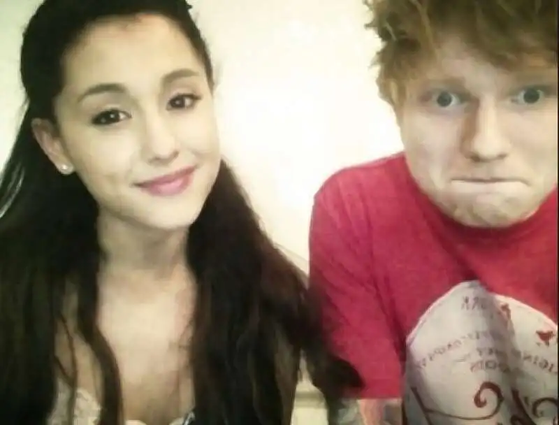 ed sheeran e ariana grande 4