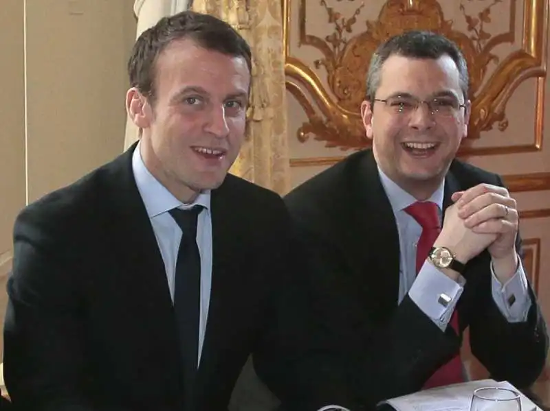 emmanuel macron e alexis kohler