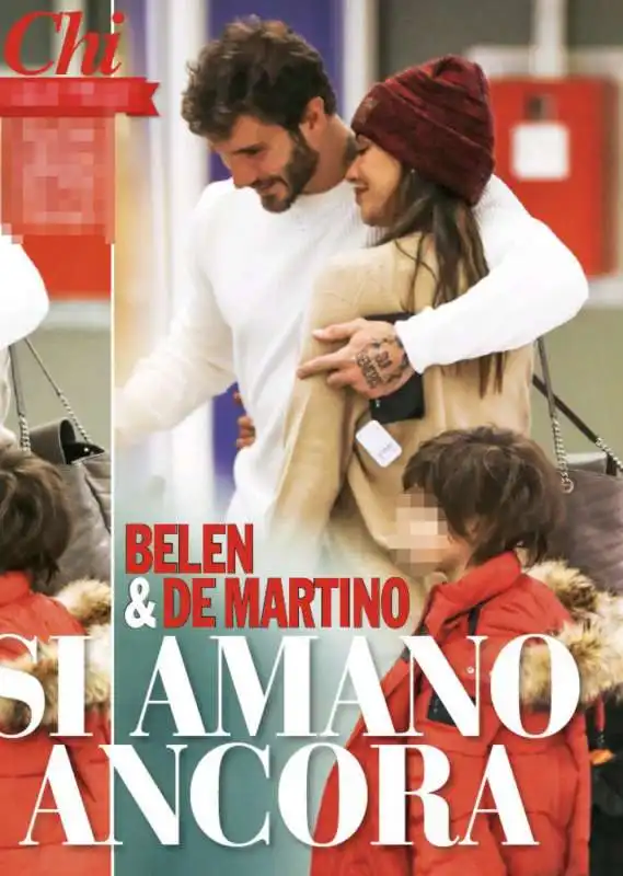 i baci e le coccole tra stefano de martino e belen rodriguez 2