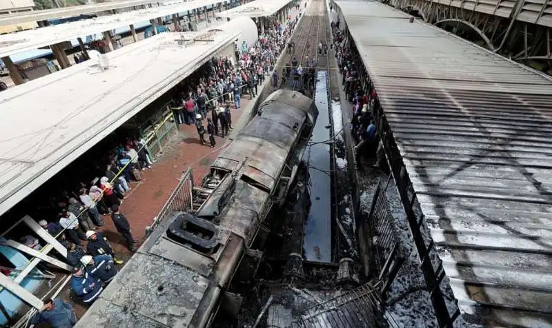 incidente ferroviario al cairo 14