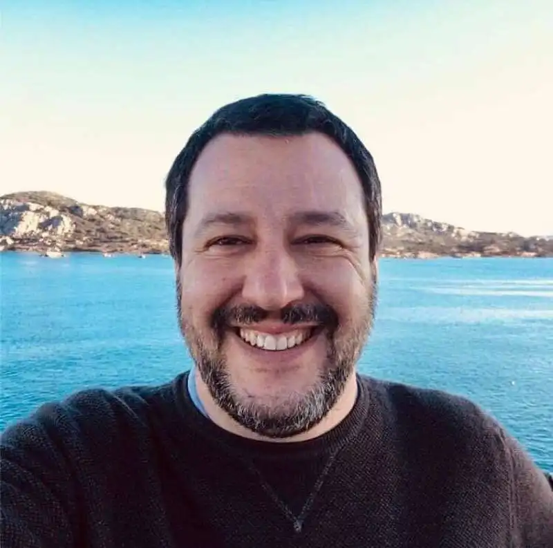 MATTEO SALVINI  IN SARDEGNA