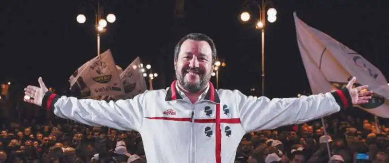 MATTEO SALVINI IN SARDEGNA