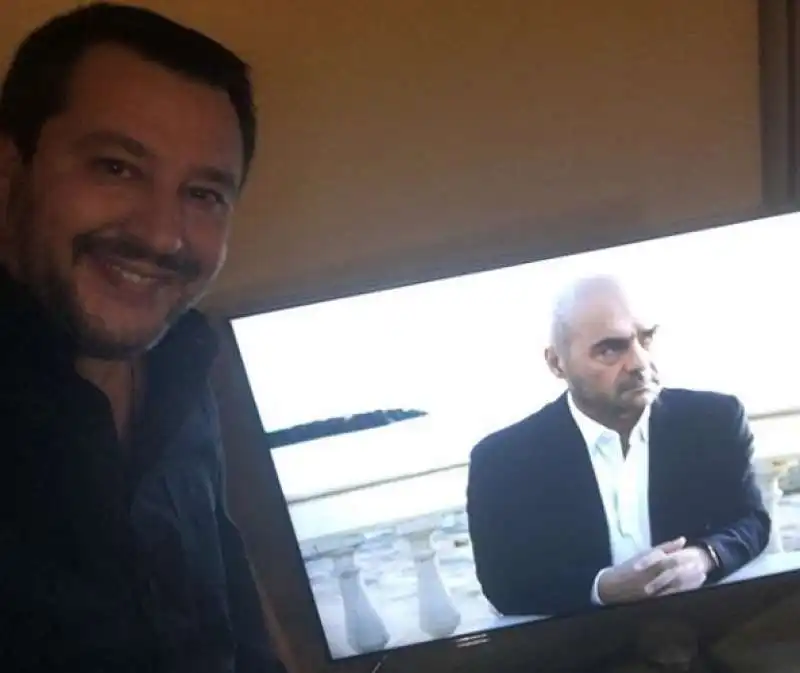 MATTEO SALVINI MONTALBANO ZINGARETTI