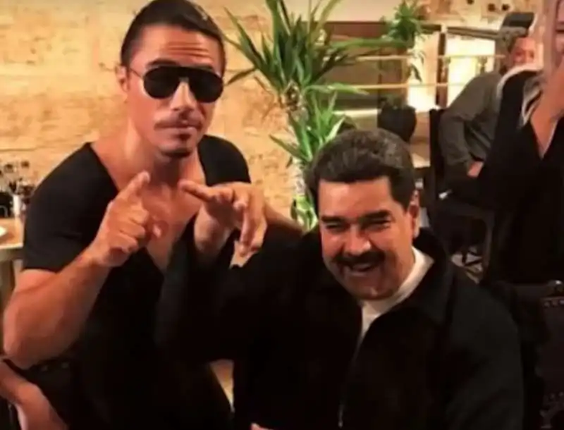 nicolas maduro e salt bae