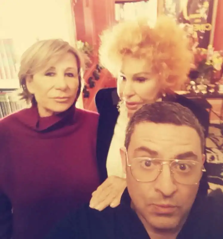 ornella vanoni, annabella campiotti e alberto dandolo