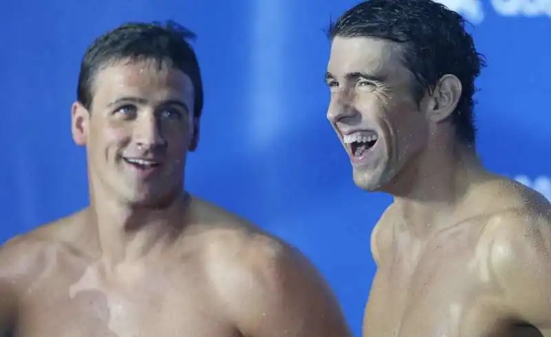 ryan lochte micheal phelps 1