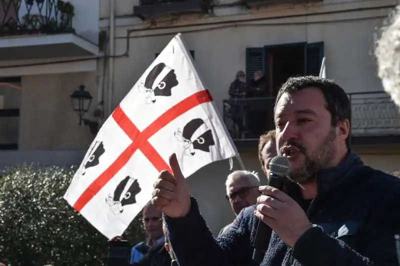 SALVINI IN SARDEGNA