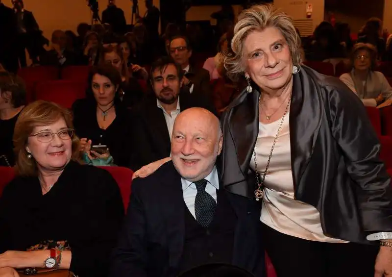 susy e domenico de masi con elisa greco