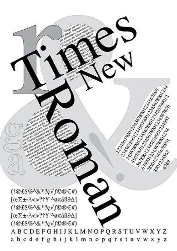 times new roman