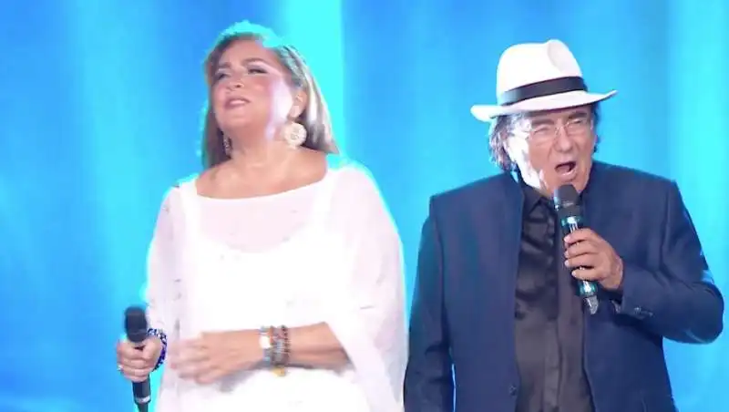 albano e romina ad amici 1