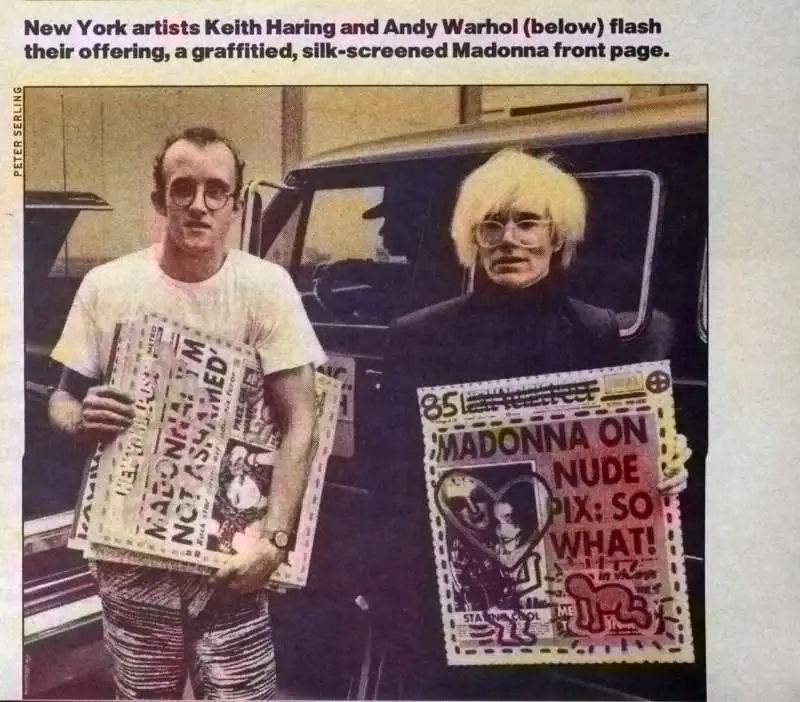 andy warhol keith haring