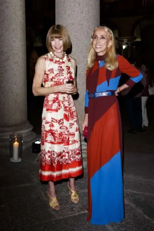 anna wintour e francesca sozzani