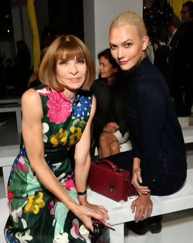 anna wintour e karlie kloss