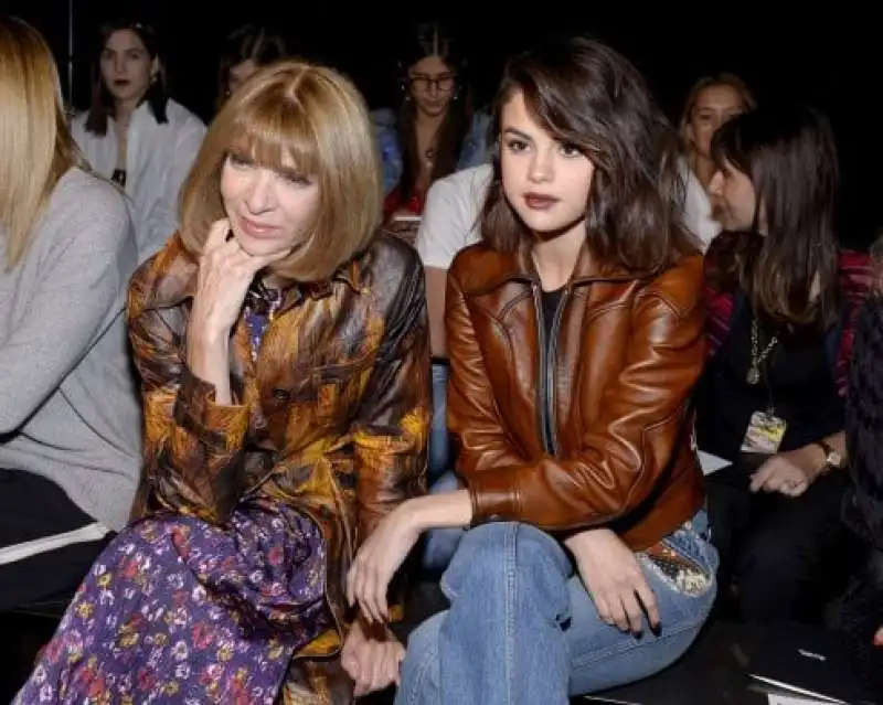 anna wintour e selena gomez