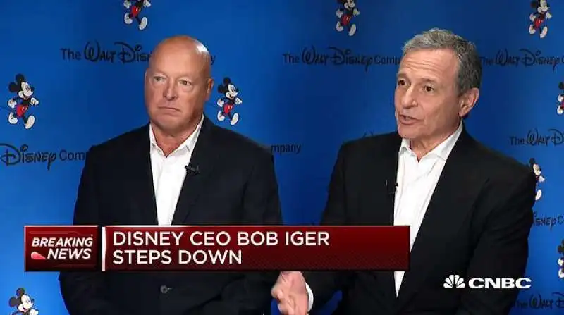 bob chapek con bob iger