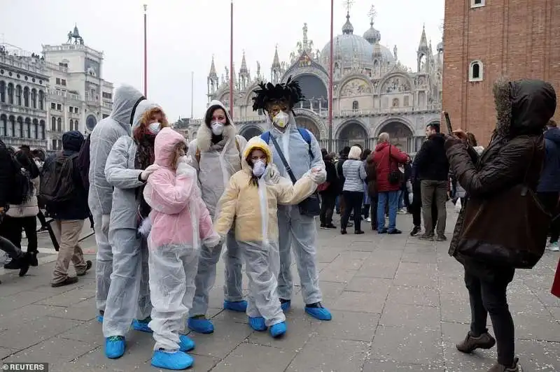 carnevale di venezia con il coronavirus 2