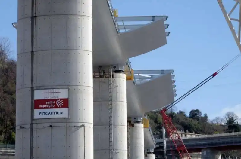 completata l'ultima pila del nuovo ponte di genova 20